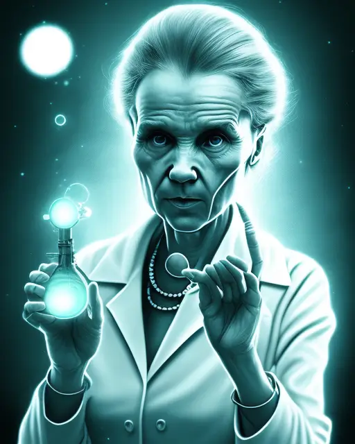 Scienziata e premio nobel Marie Curie
