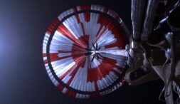 Perseverance Marte il messaggio segreto sul paracadute