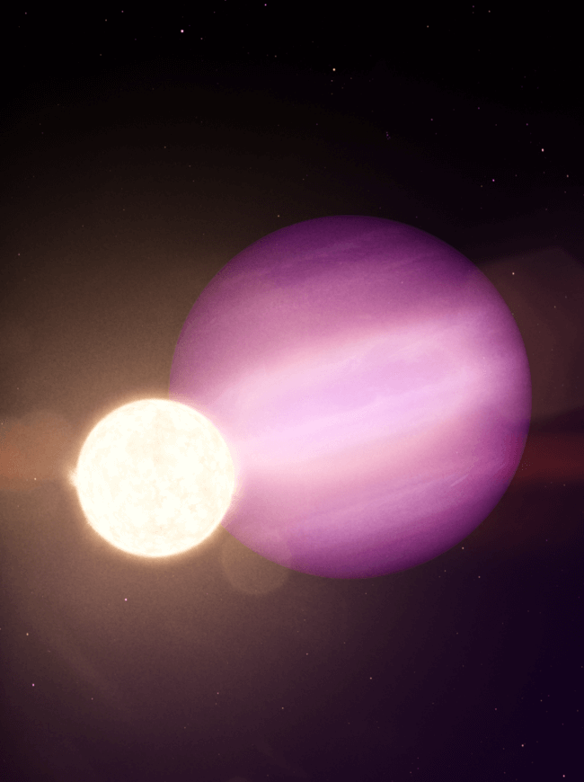 Osservato il primo pianeta gigante orbitante intorno ad una nana bianca una piccola stella morente