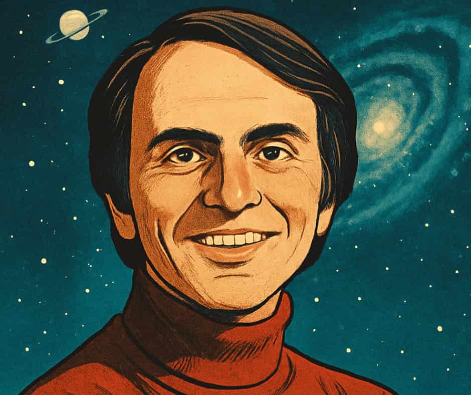 Carl Sagan scienziato e divulgatore scientifico